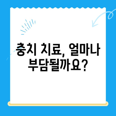 치과 충치 치료비, 얼마나 들까요? | 충치 치료 비용, 치료 방법, 보험 적용, 궁금한 모든 것