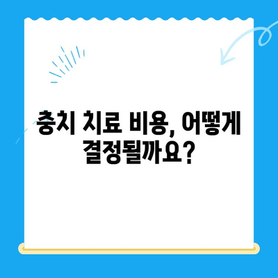 충치 치료, 얼마나 들까요? | 치과 충치 치료 비용 안내 및 정보