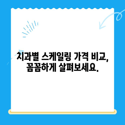 경주 치과 스케일링 비용 가이드| 치과별 가격 비교 & 주의 사항 | 경주, 치과, 스케일링, 가격, 비용, 치료, 정보