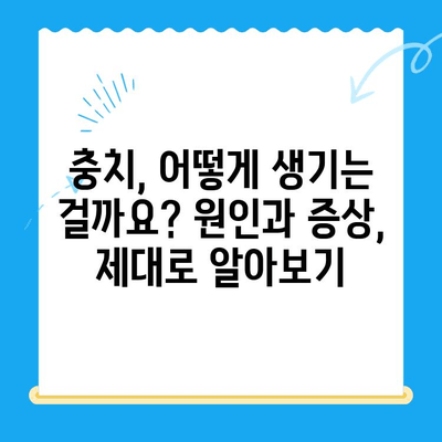충치 예방부터 치료까지| 나에게 맞는 충치 관리 방법 | 충치, 치료, 관리, 예방, 치과