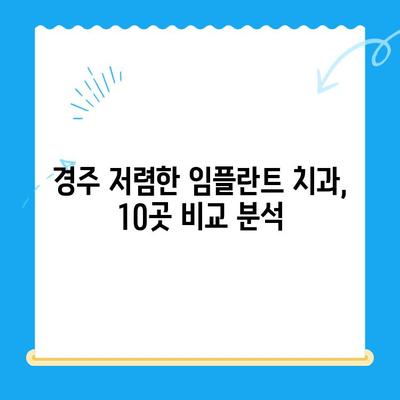 경주 저렴한 임플란트 치과 10곳| 비용 & 후기 비교 | 경주 임플란트, 치과 추천, 가격 비교