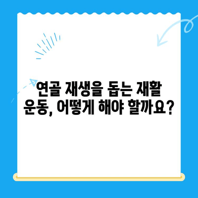 무릎 연골 수술 후 지속적인 관리, 꼭 필요한 이유와 방법 | 재활, 운동, 주의사항, 회복