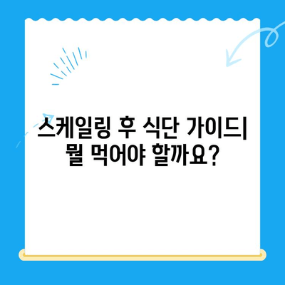 경주 치과 스케일링 가격 & 후속 식사 정보| 꼼꼼하게 알아보기 | 스케일링 비용, 치과 추천, 주의 사항, 식단 가이드