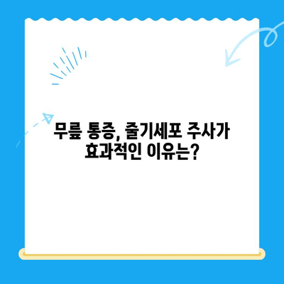 무릎 통증 악화, 줄기세포 주사가 해답일까요? | 무릎 통증, 줄기세포 치료, 통증 완화, 재활