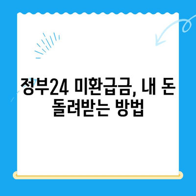 정부24 미환급금 신청 완벽 가이드 | 단계별 설명, 필요 서류, 주의 사항