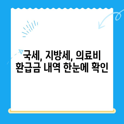 내 돈 돌려받자! 국세, 지방세, 의료비 미환급금 한번에 조회 | 환급금 조회, 환급금 신청, 미환급금 확인