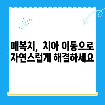 경주에서 매복치, 제자리로 돌려놓기| 치과 전문의와 함께하는 안전하고 효과적인 치료 | 매복치, 치아 이동, 경주 치과, 임플란트, 틀니