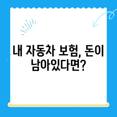 자동차 채권 미환급금, 내 돈 찾아가세요! | 자동차 보험, 미환급금 확인, 환급 신청 방법