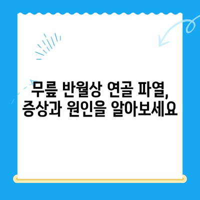 무릎 반월상 연골 파열 완벽 가이드| 증상, 치료, 수술 후 재활까지 | 통증, 회복, 운동, 재활