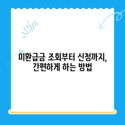 정부24 미환급금 통합 신청으로 놓치고 있던 돈 찾기 | 미환급금 조회, 신청 방법, 간편하게 받는 꿀팁