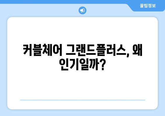 커블체어 그랜드플러스 완벽 분석| 특징, 부작용, 자세 교정 효과까지 | 커블체어, 그랜드플러스, 자세교정, 장점, 단점