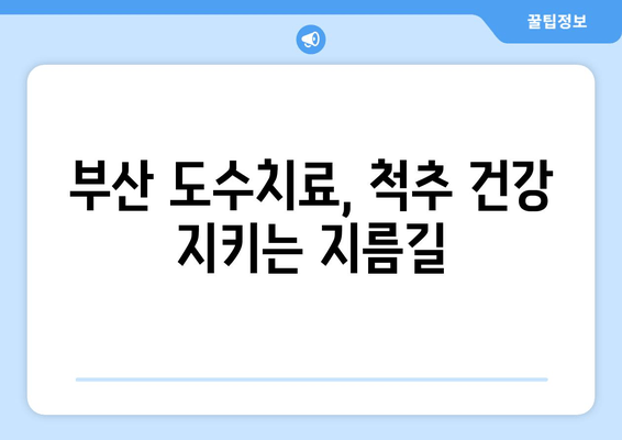 부산 도수치료로 바로잡는 나쁜 자세, 효과적인 개선 전략 | 자세 교정, 통증 완화, 전문 치료