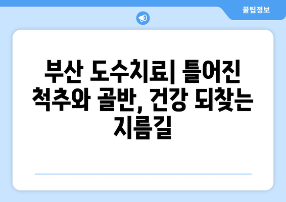 부산 도수치료| 틀어진 척추와 골반, 효과적인 교정으로 건강 되찾기 | 척추측만증, 허리 통증, 골반 불균형, 비수술 치료