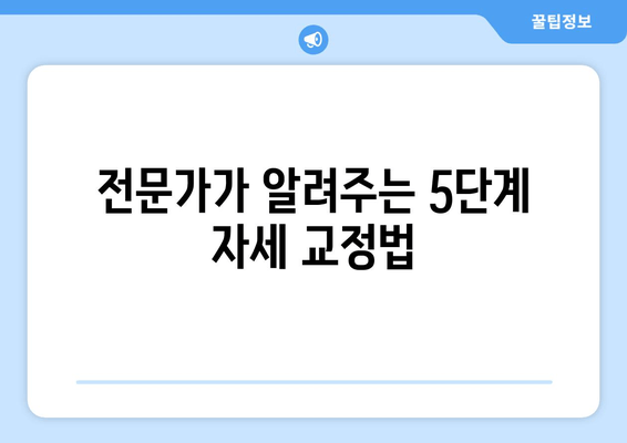 디스크 수술 후 허리 자세 교정, 필독 안내| 전문가가 알려주는 5가지 단계 | 허리 통증, 자세 개선, 재활 운동